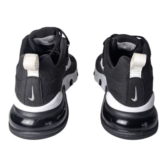 NIKE Air Max React 'Black/White' Running Shoes Size 7.5 - Picture 5 of 10